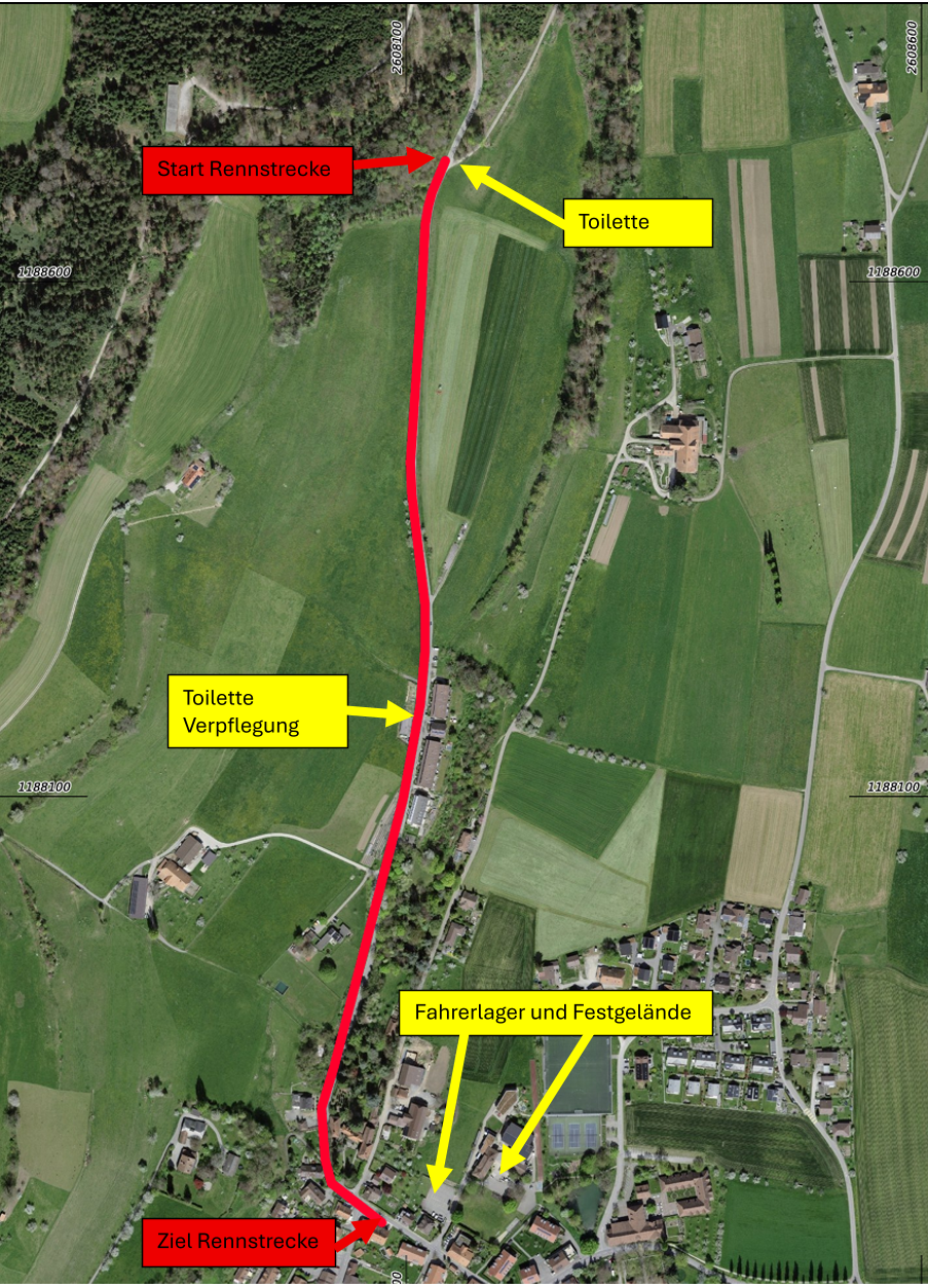 Satellitenansicht Rennstrecke